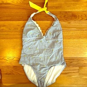 Lily Pulitzer seer sucker swimsuit